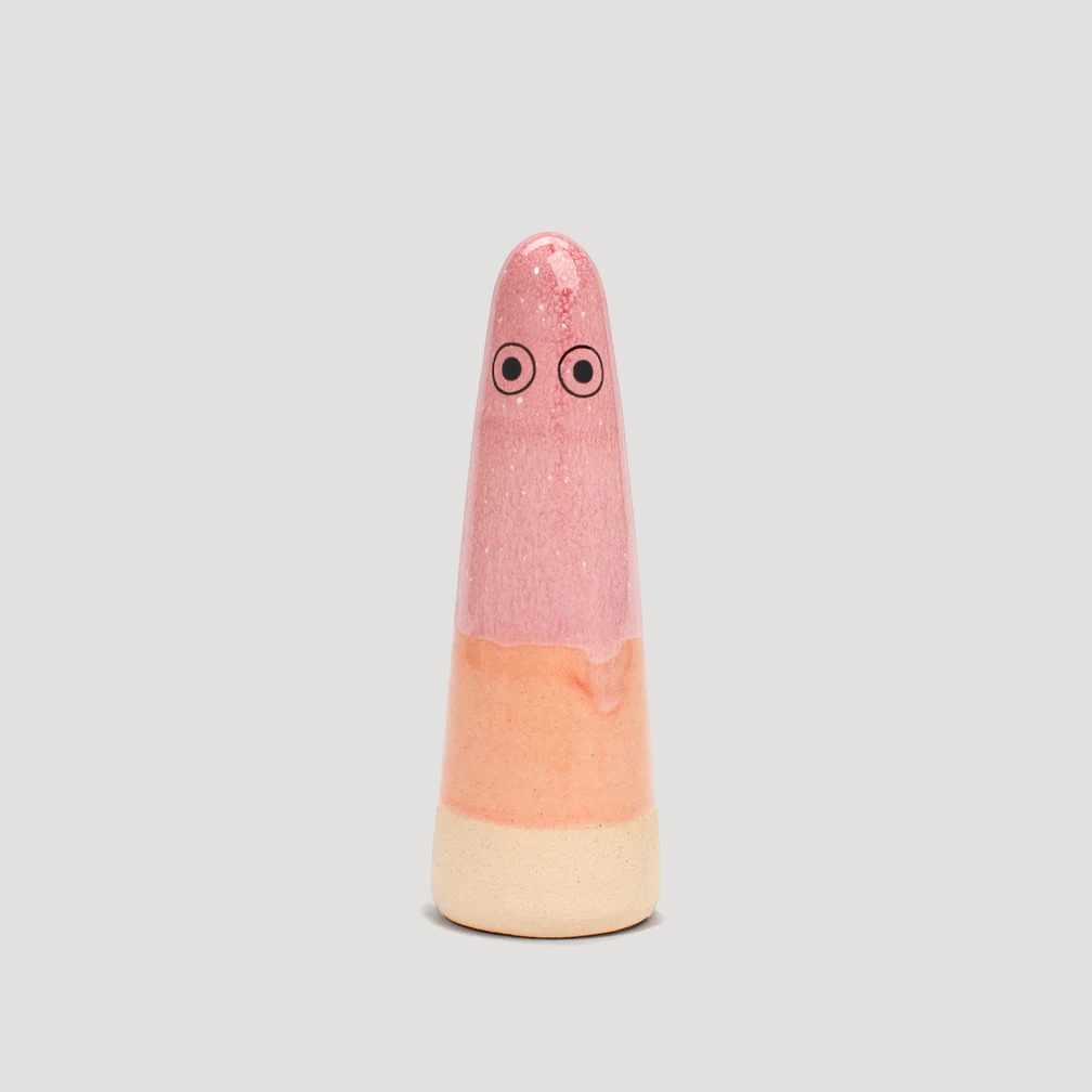Ceramic-Ghost-Figurinepink