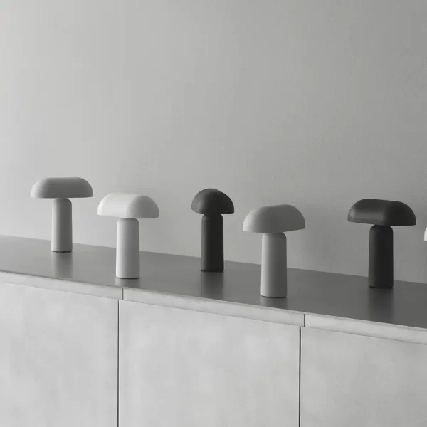 Porta Table Lamp Grey