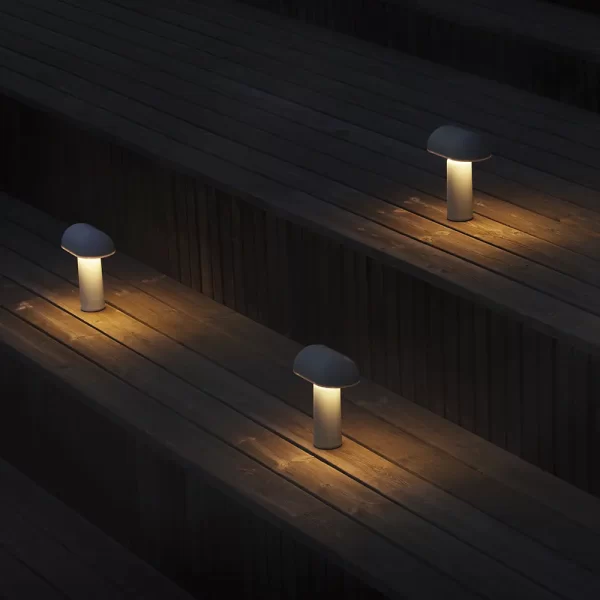 Porta Table Lamp Grey