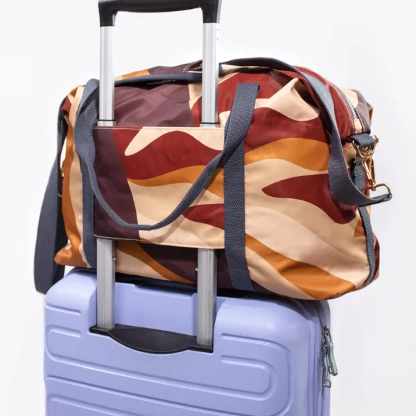 Weekender Bag Abstract Caramel
