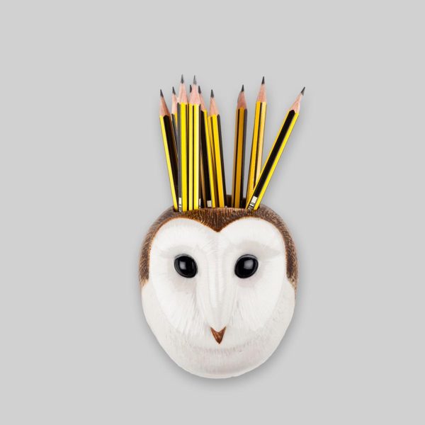Barn Owl Wall Vase