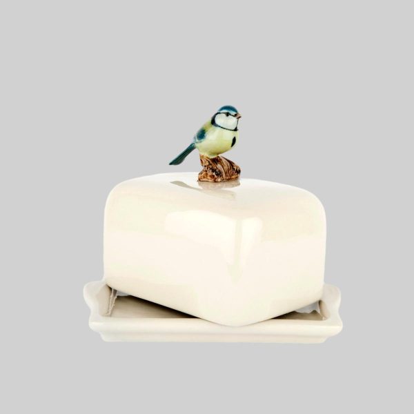 Blue Tit Butter Dish