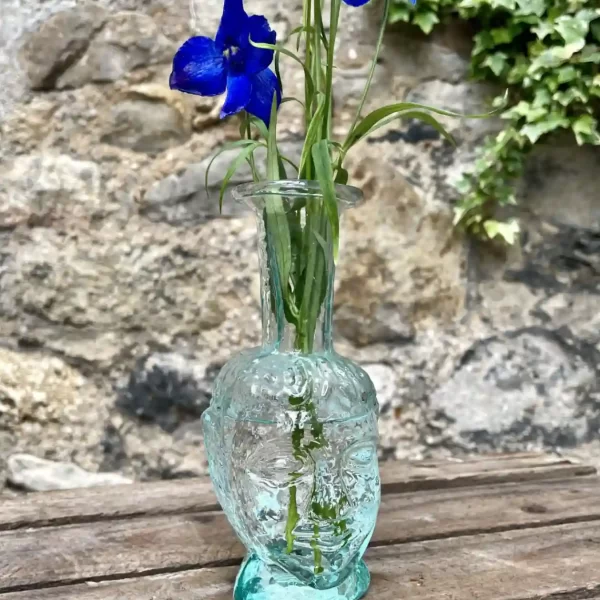 Vase Tête Transparent