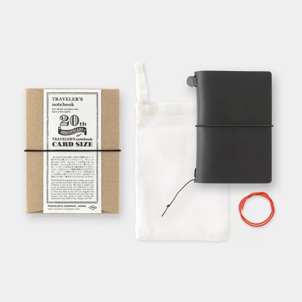 Traveler's Card Size 20th Anniversary Set Black