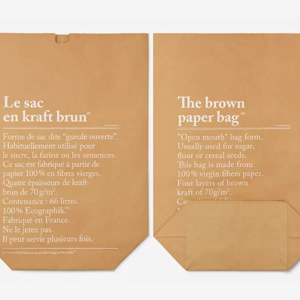 Le Sac en Kraft Brun- The Brown Paper Bag