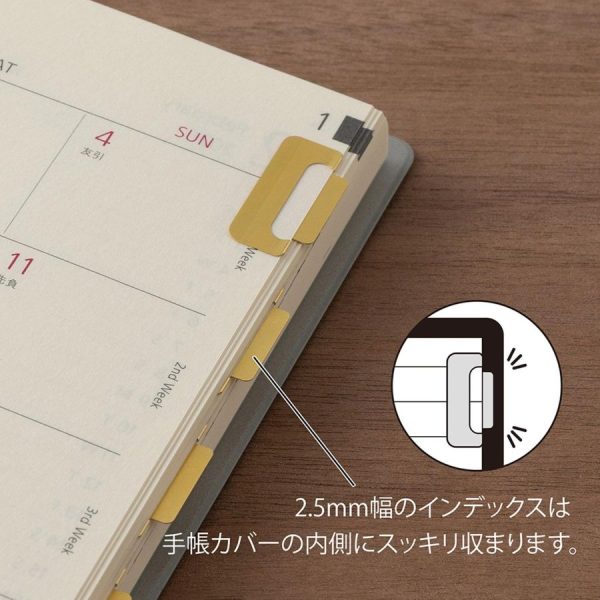 Index Clip Chiratto Brass