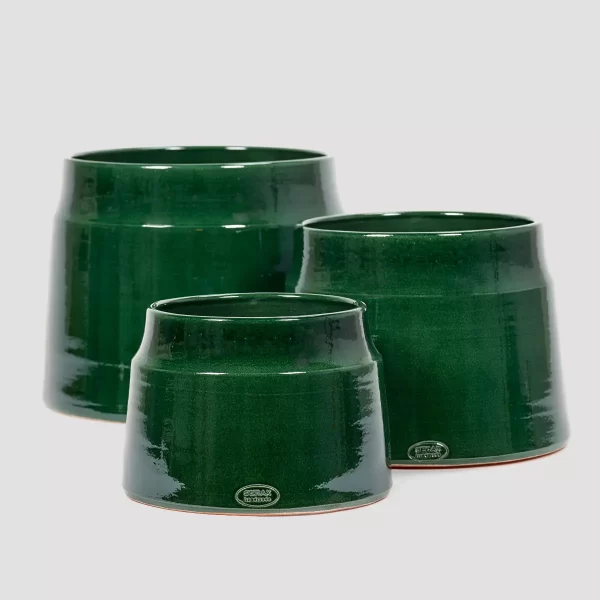 Glazed Shades Green Pot