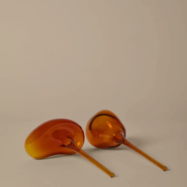 Mercury Water Globes Amber