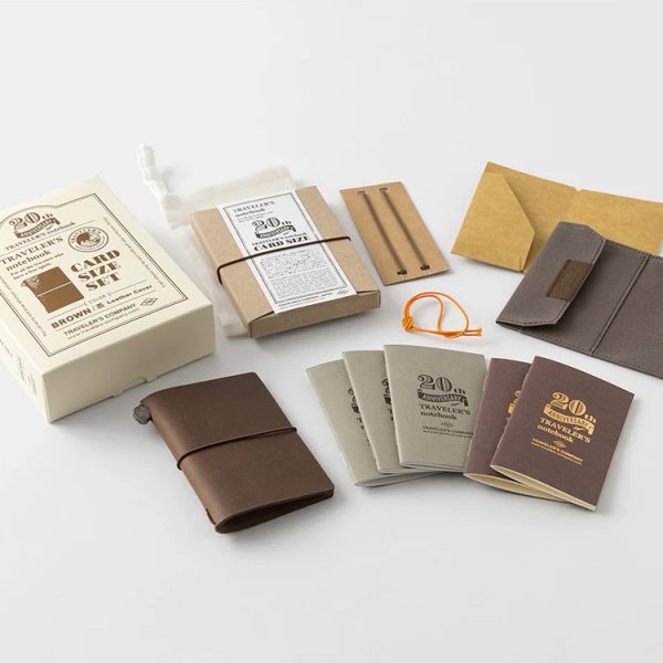Traveler's Card Size 20th Anniversary Set Brown