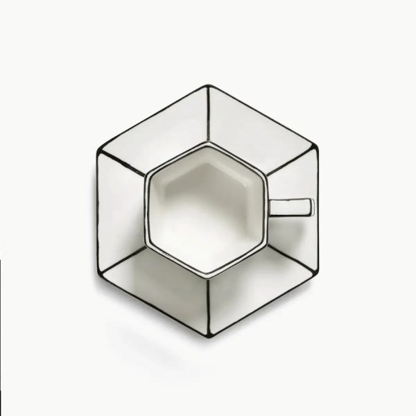 Carte Blanche Espresso Cup with Saucer