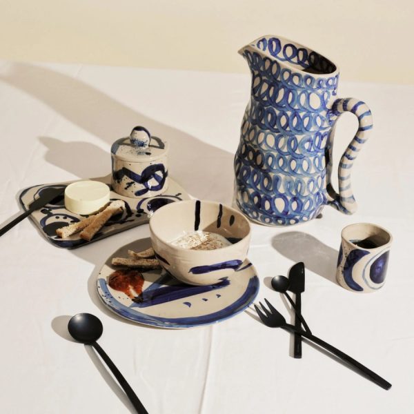 Sophia Blue Ceramic Coffee Cup