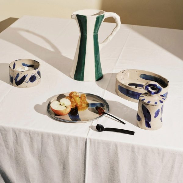Sophia Blue Ceramic Pot Tall