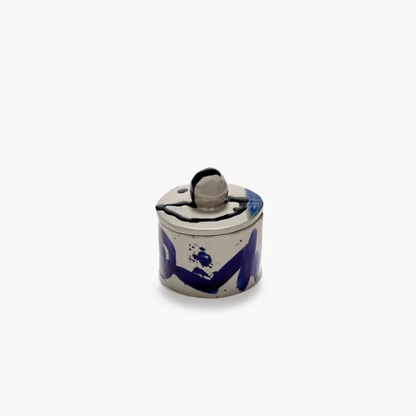 Sophia Blue Ceramic Pot Small