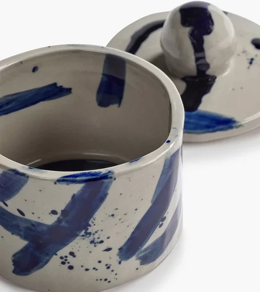 Sophia Blue Ceramic Pot Small