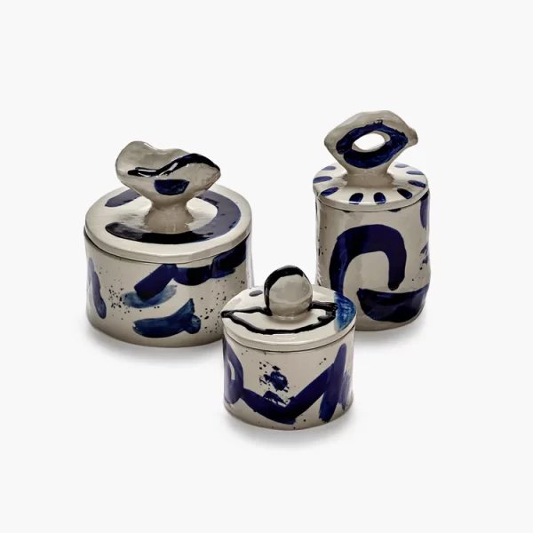 Sophia Blue Ceramic Pot Large