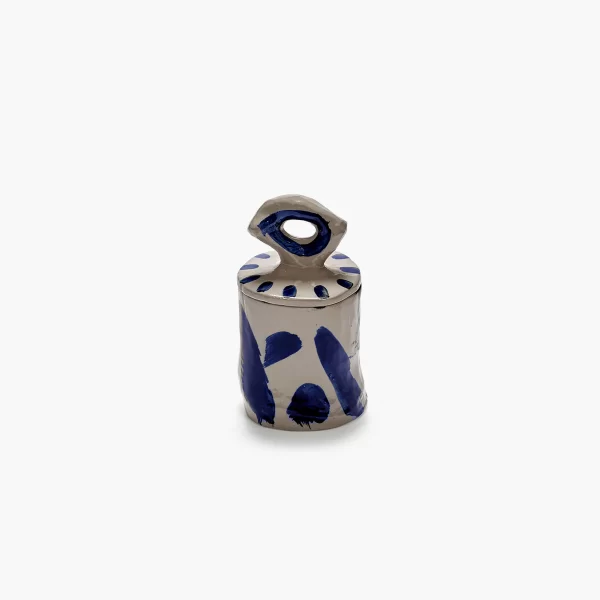 Sophia Blue Ceramic Pot Tall