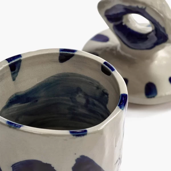 Sophia Blue Ceramic Pot Tall