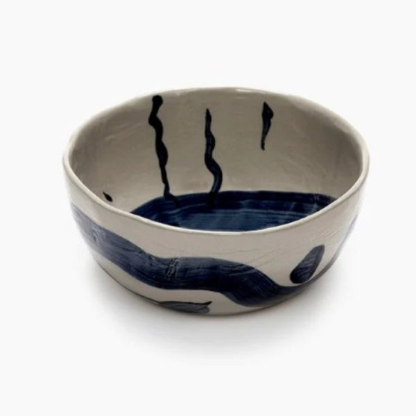 Sophia Blue Ceramic Soup Bowl