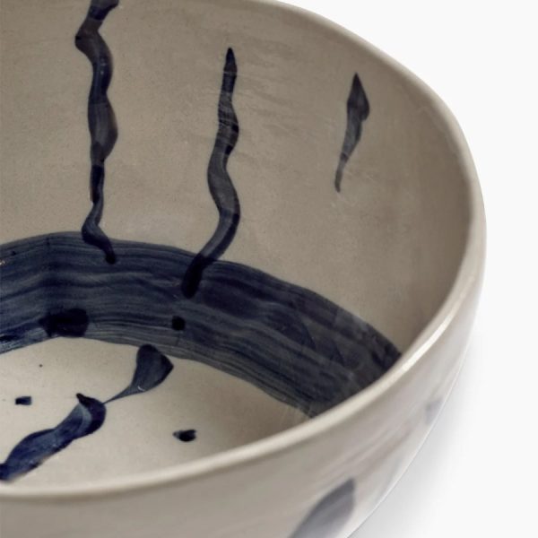 Sophia Blue Ceramic Soup Bowl