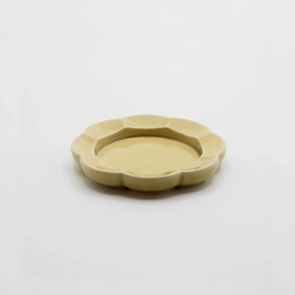 Seto Incence Tray Flower Kiesto Yellow