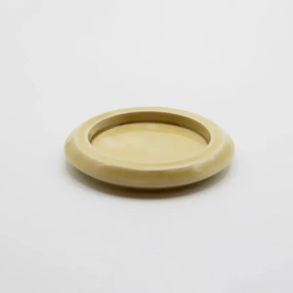 Seto Incence Tray Round Kiesto Yellow