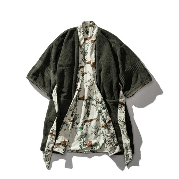 Reversible Bathrobe Jungle