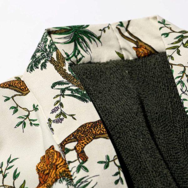 Reversible Bathrobe Jungle
