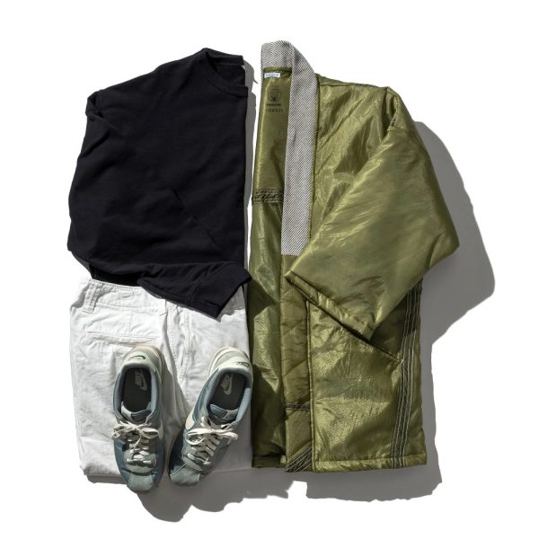 Vintage Parachute Hanten Jacket Olive