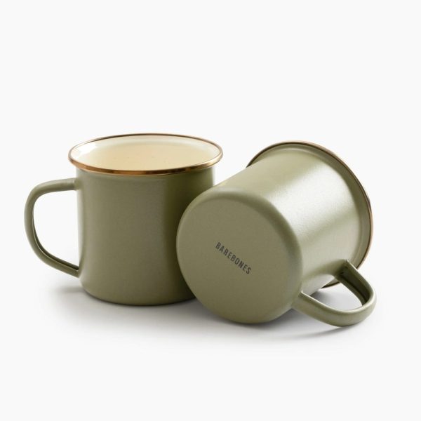 Enamel Mug Olive