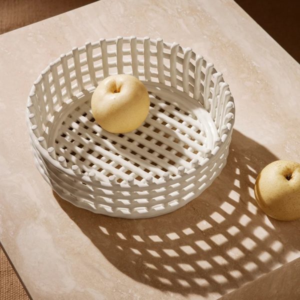 Ceramic Centrepiece Off-white
